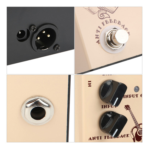 Pedal De Efectos Acústicos De Aleación De Aluminio De Guitar