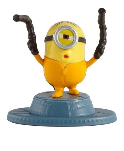 Imagem 10 de 10 de Coleção Com 4 Mini Figuras Dos Minions Filme A Origem De Gru
