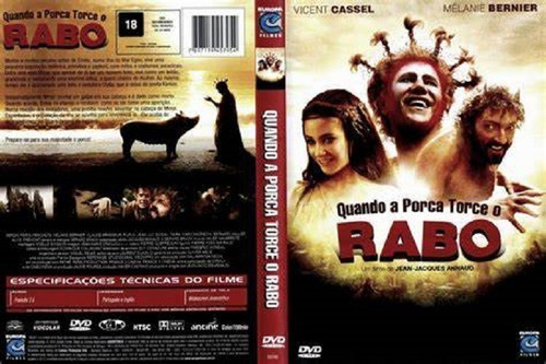 Dvd Quando A Porca Torce O Rabo (jean-jacques Annaud)