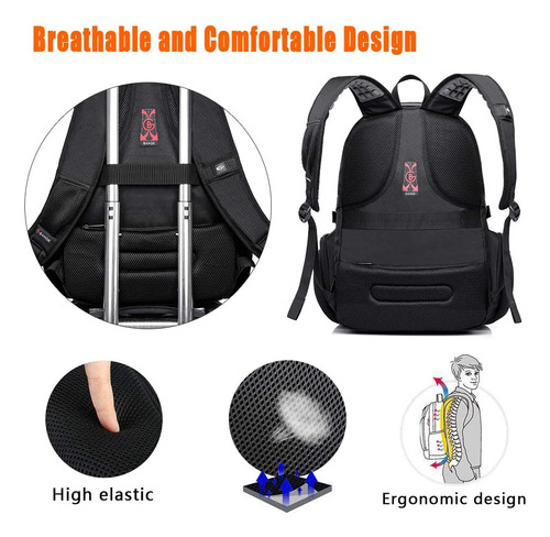 Mochila Urbana De Viaje Xl Porta Ordenador 17 Pulgadas