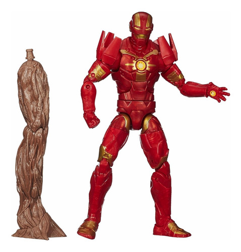 Boneco Marvel Legends Build A Figure Iron Man Hasbro A7909