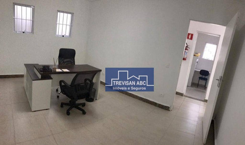 Imagem 2 de 7 de Sala Comercial Para Locação No Demarchi/sbc 3 Salas, 2 Vagas - Sa0123