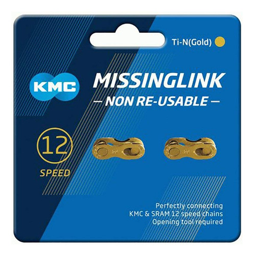 Kmc Missing Link 7,8,9,10,11,12 Velocidades Plata/oro (nuev.