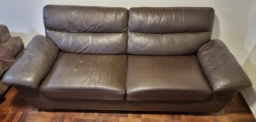 Sofa Ecocuero Dos Cuerpos