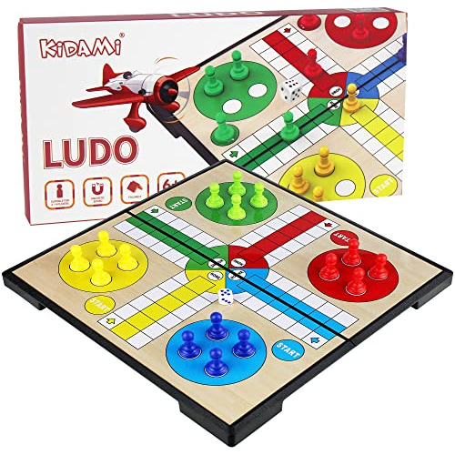 Juego De Tableros Magnéticos De Niños Ludo, Juego De Ypn6v