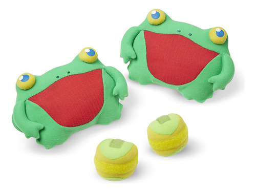 Melissa & Doug Sunny Patch Skippy Frog Toss And Grip Juego .