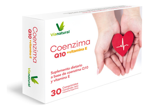 Coenzima Q10 + Vit E Energía Antioxidante