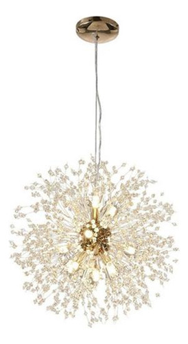 Lustre De Cristal Gypsophila, Luminária Pendente Para Sala