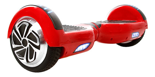 Hoverboard 6,5 skate elétrico cor vermelho