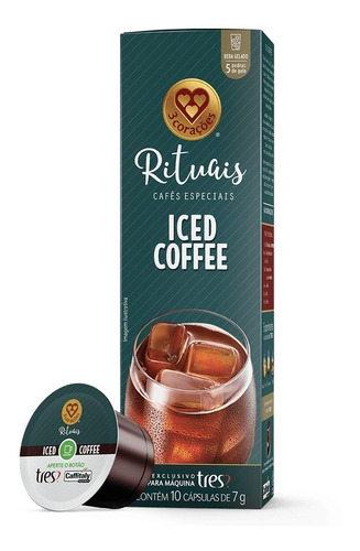 Capsulas Rituais Iced Coffee 10 Capsulas 3 Corações