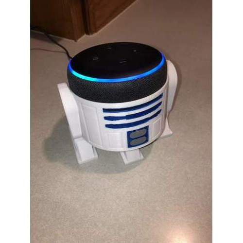 Suporte Mesa - Mini R2d2 Star Wars - Alexa 3a Geração