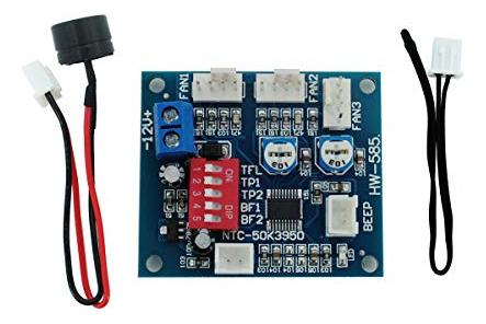 Controlador De Velocidad De Ventilador Pc Cpu 12v 5a Pwm -