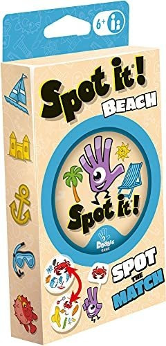 Imagen 1 de 2 de Zygomatic Spot It! Playa | Divertido Juego Familiar | Juego