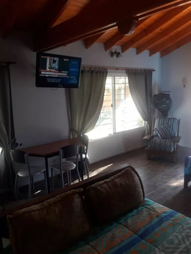 Alquiler Cabaña Monoambiente Merlo San Luis Con Pileta Para 3 / 4 Personas Temporal A Cuadras Del Centro