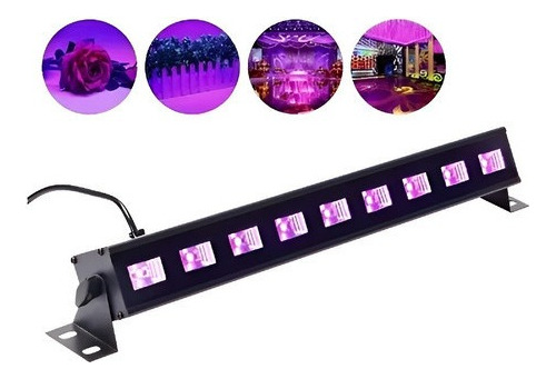 Luz Fluorescente Led Uv Para Fiestas Qatarshop