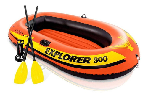 Bote Intex Explorer 300 Para 3 Personas 211x117x41cm 