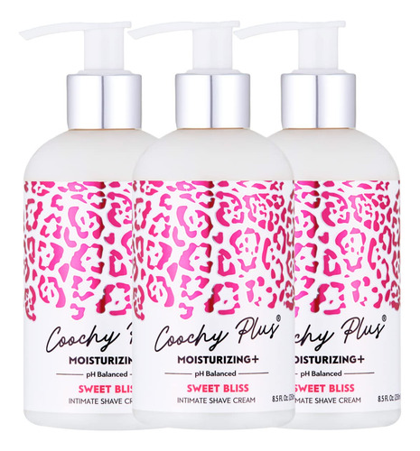 Crema De Afeitar Intim Coochy Plus Moisturizing Sweet Bliss