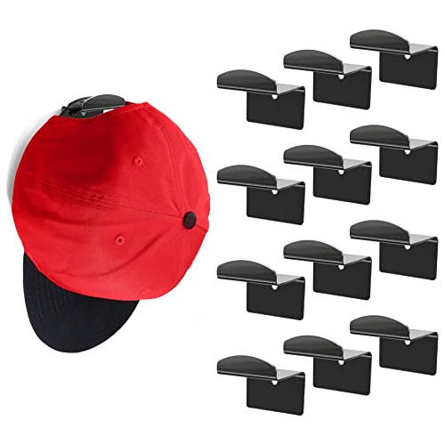 Ganchos Adhesivos Modernos Para Gorras De Pared (12pzs)