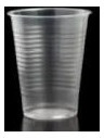 Vaso Plastico 500cc  Cristal  X 1000 Unid ( Ideal Bebidas)