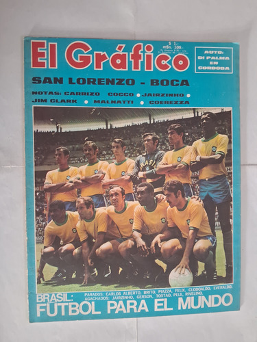 El Gráfico Brasil Campeón Del Mundo 1970 (Usado)