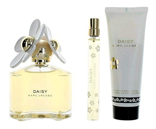 Marc Jacobs Daisy Set De Regalo 3 piezas (edt, Loción Y Bolí