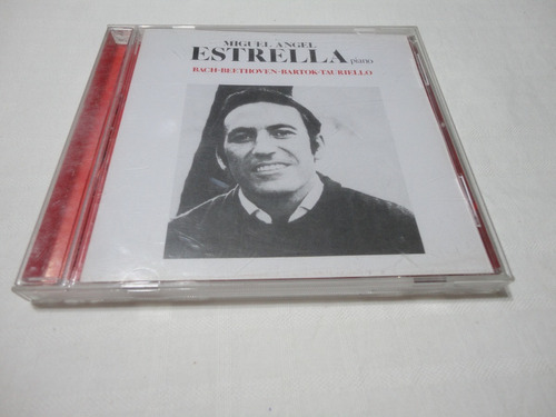 Cd- Miguel Angel Estrella Piano -  Bach Bartok 