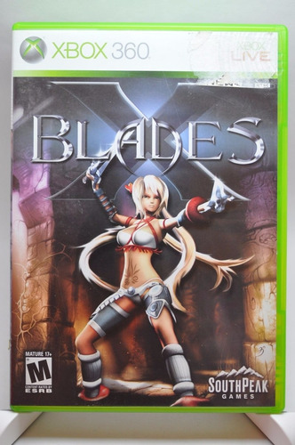 X-blades Xbox 360 Original Completo Mídia Física Bayonetta