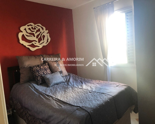 Imagem 5 de 24 de Apartamento A Venda 3 Dormitórios, Suíte, Ampla Sala 2 Ambientes Com Varanda + Ar Condicionado, Garagem, Móveis Planejados. Vila Cruzeiro. - Ap00217 - 70634443