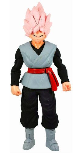 Figura Dragon Ball Super Black Goku Sayayin Dios Rose 26cm