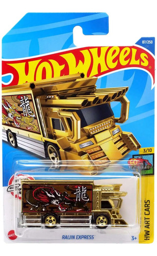 Hotwheels Camion Raijin Express + Obsequio 