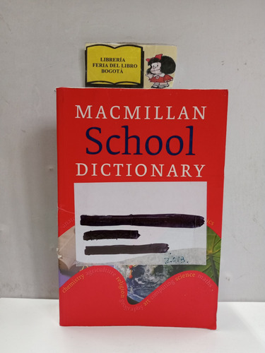 Diccionario Escolar - Macmillan - Diccionario En Inglés - Es