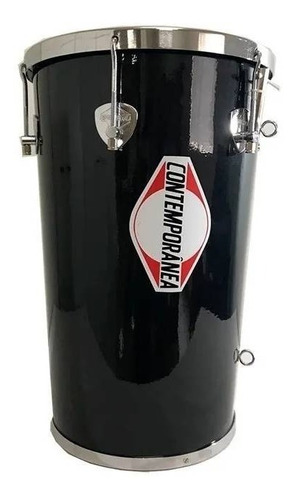 Imagem 1 de 1 de Rebolo Contemporânea Cônico Madeira Preto 10x45 58c