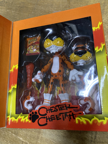 Chester Chetos Flamin' Hot Glow-in-the-dark Figura Jada Toys