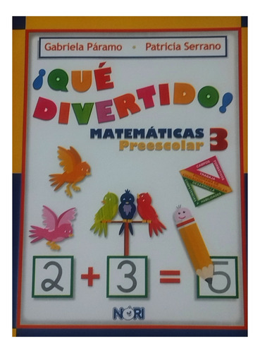 ¡que Divertido Matemáticas Preescolar 3