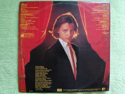 Eam Lp Vinilo Luis Miguel Decidete 1983 Edicion Peruana Emi (Usado)