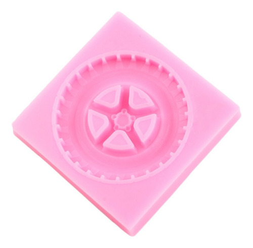 4 Peças De Molde De Resina De Fondant Para Pneu De Ferradura