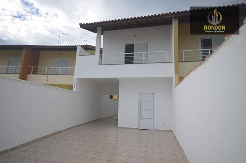 Sobrado Com 2 Dormitórios À Venda, 107 M² Por R$ 349.000 - Cibratel Ii - Itanhaém/sp - So0029