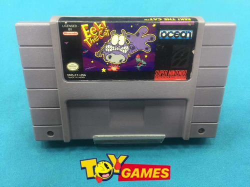 Eek! The Cat Original Super Nintendo (Usado)