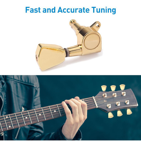 Pegs De Afinação Afinadores De Guitarra Elétrica Peças-