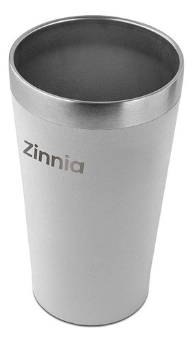 Copo Termico Zinnia ZNC-ZR90-WH01 473ml Sem Tampa Branco Logo