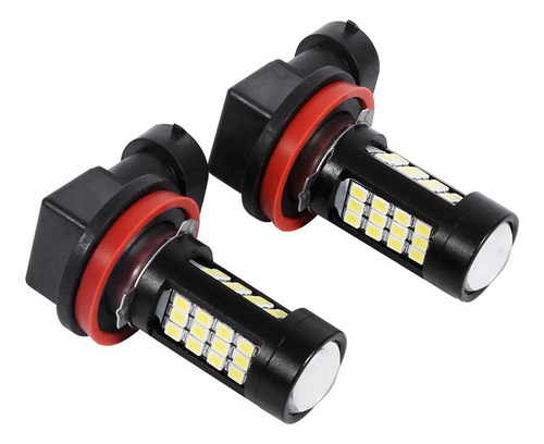 2 Faros Delanteros Led H11/h8 42 Smd Blancos 2835 Canbus Sin