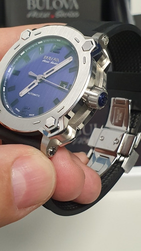Relógio Bulova Accu-swiss Percheron 63b190 Automático