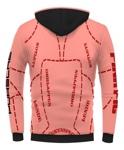 Sudadera Axocatl Tributo A Le Mans Porsche Pink Pig