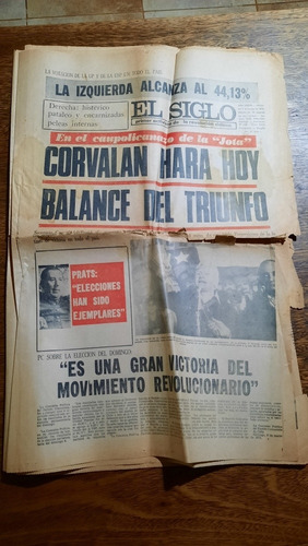 Diario Chile El Siglo Marzo De 1973 