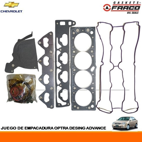 Juego De Empacadura Chevrolet Optra Desing Advance