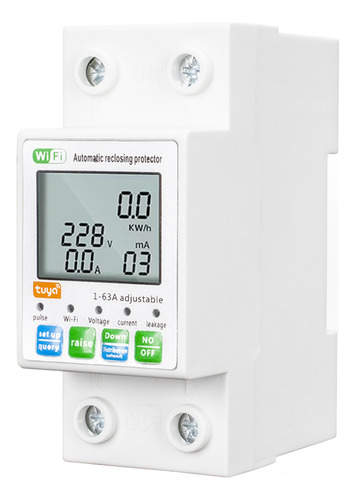 Medidor Eléctrico Tuya Wifi Inteligente