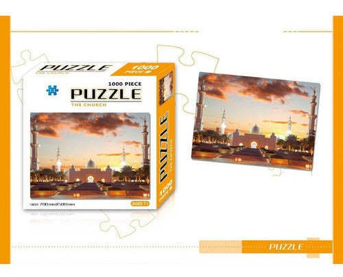 Puzzle Rompecabezas Iglesia India 1000 Piezas Full