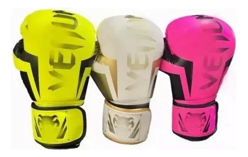Luvas De Boxe Venum 12 Onças Pretas Foscas A