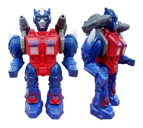 Robot Armored King - Com luz, som e movimento de 22 cm-