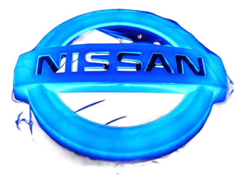 Adecuado Para Nissan 4d Led Logo Luz Blanca 11.7 * 10 Cm